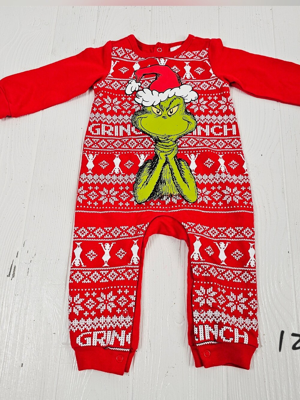 Dr. Seuss The Grinch Baby Coverall